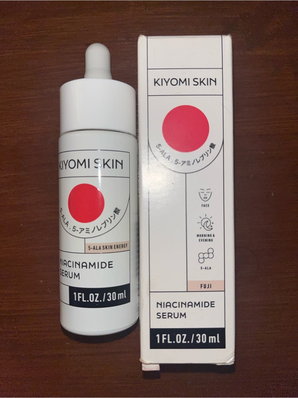 Niacinamide Serum – Fuji Pink Radiance (1 fl oz / 30 ml)